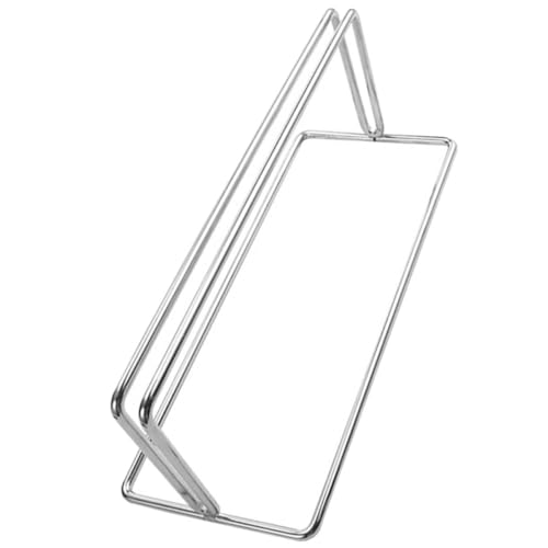 DIKACA Praktischer Tisch Panel Clip für Büro trennwände Großer Privacy Screen Halter Glänzend Verchromter Partition Bracket Mobiler Schreibtisch Separator bis rutschfeste Basis Einfache von DIKACA