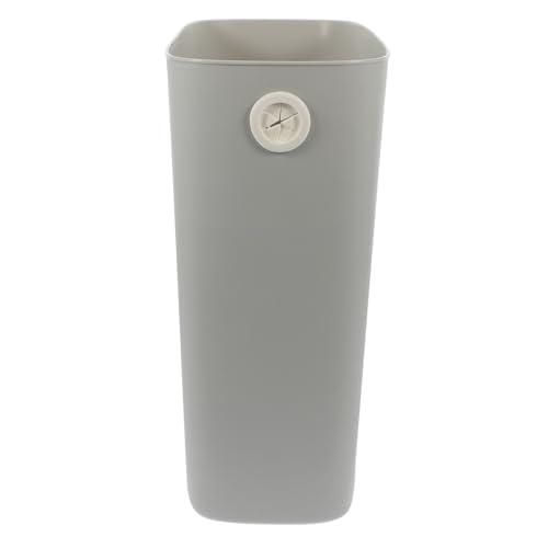 DIKACA Schlanker Kunststoff mülleimer ohne Deckel Schmaler Abfallbehälter für Badezimmer und Schlafzimmer Großer Fassungsvermögen Rutschfeste Außenform Modernes Design in Warmem für Enge DIKACA Schlanker Kunststoff mülleimer ohne Deckel Schmaler Abfallbehälter für Badezimmer und Schlafzimmer Großer Fassungsvermögen Rutschfeste Außenform Modernes Design in Warmem für Enge von DIKACA