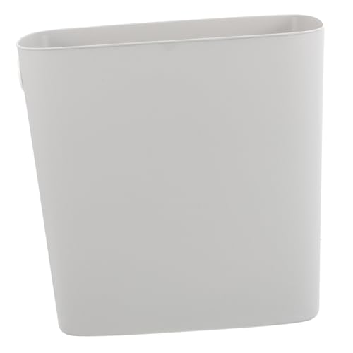 DIKACA Schmaler Abfalleimer für Küche und Bad Moderner Müllbehälter in Warmgrau Platzsparend Langlebig und Elegantes Design für Wohn Arbeitsräume DIKACA Schmaler Abfalleimer für Küche und Bad Moderner Müllbehälter in Warmgrau Platzsparend Langlebig und Elegantes Design für Wohn Arbeitsräume von DIKACA