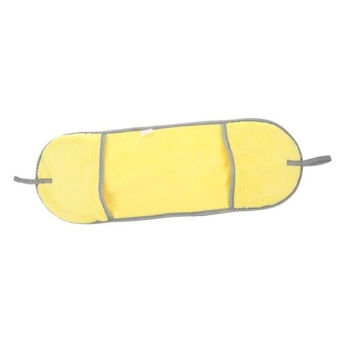 DIKACA Schnelltrocknendes Haustier Badetuch aus Weichem Korallenfleece Super Saugfähiges Katzen Hundetuch Atmungsaktiv Komfortabel Waschbar für Bäder und Fellpflege Xs Gelb DIKACA Schnelltrocknendes Haustier Badetuch aus Weichem Korallenfleece Super Saugfähiges Katzen Hundetuch Atmungsaktiv Komfortabel Waschbar für Bäder und Fellpflege Xs Gelb von DIKACA