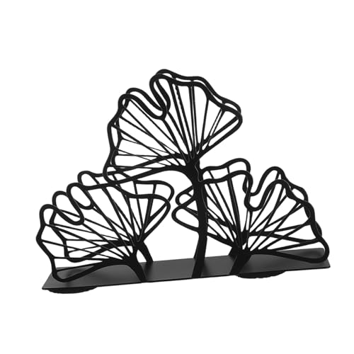 DIKACA Serviettenhalter mit Ginkgo-blättern Eleganter Schwarzer Serviettenspender für Tisch und Küche Freistehender Napkin Holder mit Stabilem Verschleißfestem Lack Platzsparend und DIKACA Serviettenhalter mit Ginkgo-blättern Eleganter Schwarzer Serviettenspender für Tisch und Küche Freistehender Napkin Holder mit Stabilem Verschleißfestem Lack Platzsparend und von DIKACA