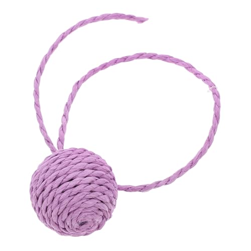 DIKACA Sisal Kratzbaum Zubehör Papierseil Ball mit Glocke Interaktives Katzenspielzeug Ersatz für Kratzpfosten Indoor Katzen Spiel und Kratzen Zubehör DIKACA Sisal Kratzbaum Zubehör Papierseil Ball mit Glocke Interaktives Katzenspielzeug Ersatz für Kratzpfosten Indoor Katzen Spiel und Kratzen Zubehör von DIKACA