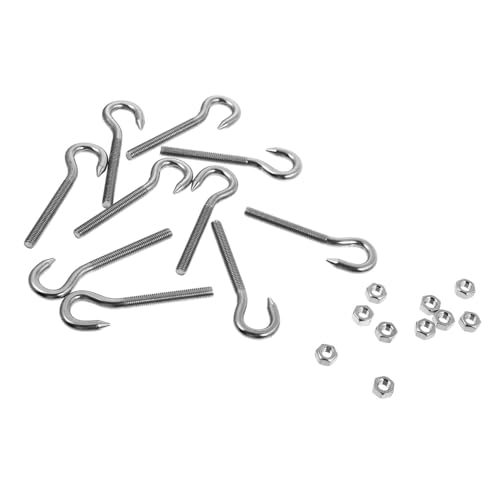 DIKACA Teiliges Schwerlast Edelstahl Ringschrauben Gewindehaken Korrosionsbeständig Hohe Härte Vielseitig für Haushalt und Industrie Robust und Langlebig für Feuchte Umgebungen DIKACA Teiliges Schwerlast Edelstahl Ringschrauben Gewindehaken Korrosionsbeständig Hohe Härte Vielseitig für Haushalt und Industrie Robust und Langlebig für Feuchte Umgebungen von DIKACA