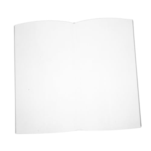 DIKACA Transparenter Acryl Buchbeschwerer Fächerform Stabiler Eleganter Paperweight Für Kochbücher Lehrbücher Schreibübungen Calligraphy Portable Buchhalter Schreibtisch von DIKACA