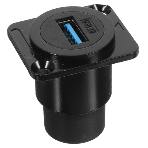 DIKACA USB Einbaubuchse Panel Mount Adapter Robuste PC Bauweise Wasserfeste USB Buchse für Datenübertragung für Zuverlässige Verbindung von DIKACA