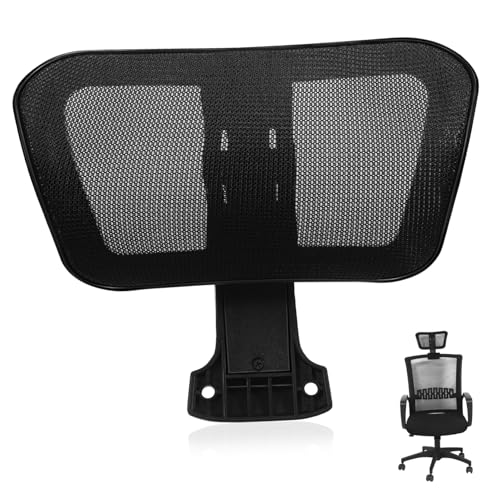 DIKACA Verstellbare Kopfstütze für Bürostuhl mit Nackenstütze Höhen und Winkelverstellbares Kopfkissen Passend für Gaming und Computerstühle Einfacher Einbau Ergonomisches Design von DIKACA