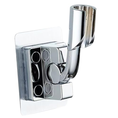 DIKACA Verstellbarer Bohrfreier Duschkopfhalter Langlebige Wandhalterung mit Hoher Tragkraft Kompatibel Multifunktional für Komfortables Duschen und Flexible Winkelanpassung DIKACA Verstellbarer Bohrfreier Duschkopfhalter Langlebige Wandhalterung mit Hoher Tragkraft Kompatibel Multifunktional für Komfortables Duschen und Flexible Winkelanpassung von DIKACA