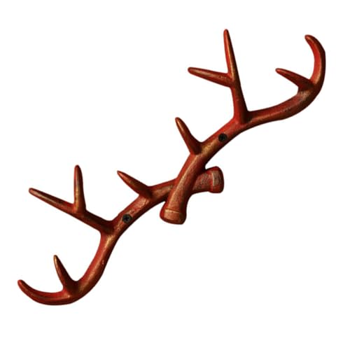 DIKACA Vintage Hirschgeweih Wandhaken aus Robustem Material Rustikales Deko element zum Aufhängen von Taschen und Kleidung Platzsparend für Wohnzimmer Büro und Flur DIKACA Vintage Hirschgeweih Wandhaken aus Robustem Material Rustikales Deko element zum Aufhängen von Taschen und Kleidung Platzsparend für Wohnzimmer Büro und Flur von DIKACA