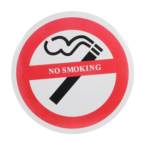 DIKACA Vintage Metall No Smoking Schild Rund Robustes Metall Wandzeichen Klarer Rauchverbot Hinweis Montagefähig für Restaurant Geschäft Effektive Nichtraucher Warnung DIKACA Vintage Metall No Smoking Schild Rund Robustes Metall Wandzeichen Klarer Rauchverbot Hinweis Montagefähig für Restaurant Geschäft Effektive Nichtraucher Warnung von DIKACA