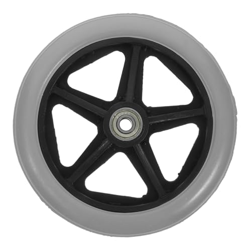 DIKACA Vorderrad Ersatzrolle für Drehbar Schwerlastfähige Verschleißfeste Möbelrolle Geräuscharm Kompatibel mit Bürostuhl und Schreibtischstuhl Hartboden DIKACA Vorderrad Ersatzrolle für Drehbar Schwerlastfähige Verschleißfeste Möbelrolle Geräuscharm Kompatibel mit Bürostuhl und Schreibtischstuhl Hartboden von DIKACA