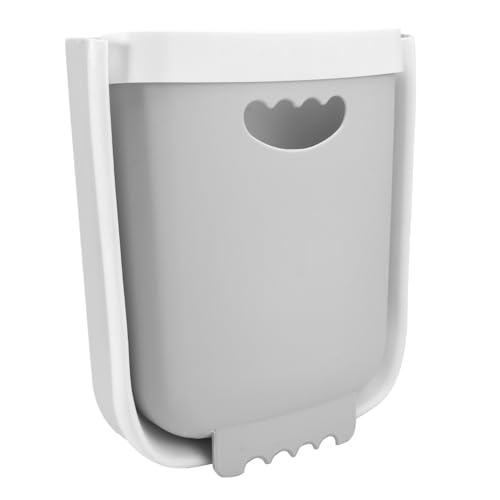 DIKACA Wandmontierter Faltbarer Küchenmülleimer aus Kunststoff mit Trocken Nassmülltrennung Platzsparender Papierkorb für Innentüren geeignet Waschbar und Wiederverwendbar Moderner Stil DIKACA Wandmontierter Faltbarer Küchenmülleimer aus Kunststoff mit Trocken Nassmülltrennung Platzsparender Papierkorb für Innentüren geeignet Waschbar und Wiederverwendbar Moderner Stil von DIKACA