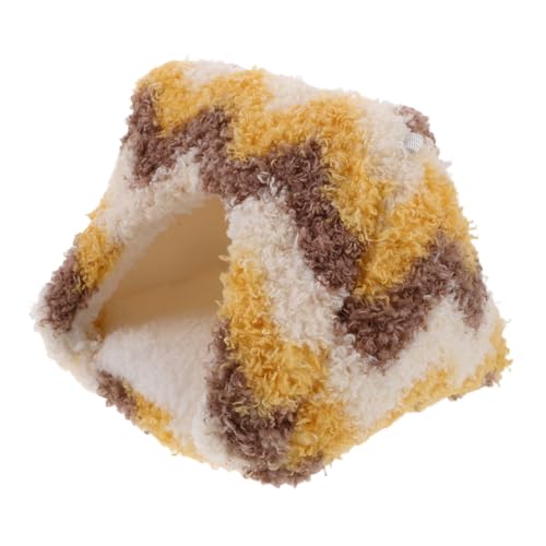 DIKACA Warmer Kleintier-schlafplatz aus Weichem Korallenfleece Kuscheliges Versteck und Nest für Hamster Rennmäuse Flughörnchen und Eichhörnchen Waschbar und Leicht Transportierbar für DIKACA Warmer Kleintier-schlafplatz aus Weichem Korallenfleece Kuscheliges Versteck und Nest für Hamster Rennmäuse Flughörnchen und Eichhörnchen Waschbar und Leicht Transportierbar für von DIKACA
