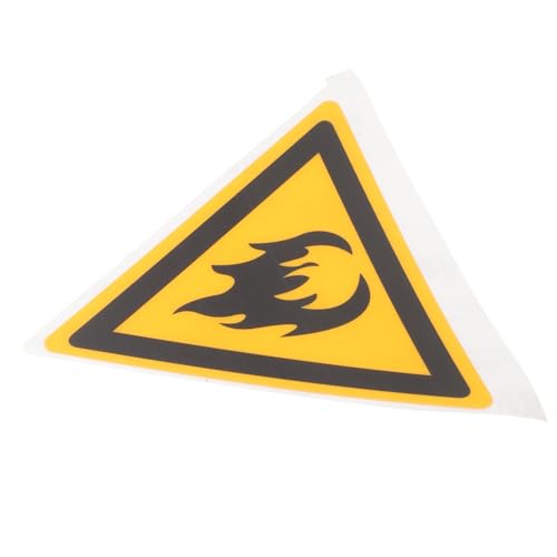 DIKACA Warnschild Brennbar Selbstklebend Pet Wetterfest Flammbar Brandschutzzeichen für Wald Park Schule Öffentliche Orte DIKACA Warnschild Brennbar Selbstklebend Pet Wetterfest Flammbar Brandschutzzeichen für Wald Park Schule Öffentliche Orte von DIKACA