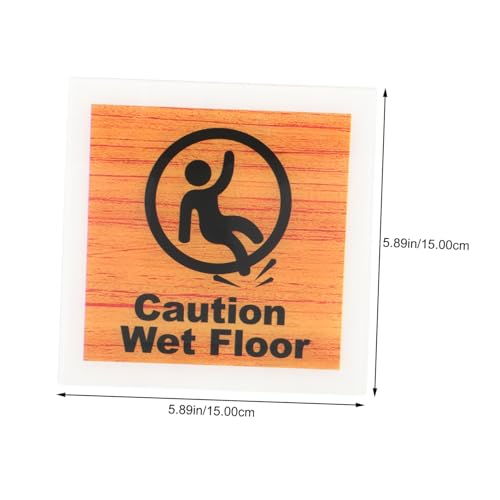 DIKACA Warnschild Nasser Boden Acryl Schild Rutschgefahr Wandmontage Leicht Installierbar Für Gewerbe Büro Zuhause Sicherheitswarnung DIKACA Warnschild Nasser Boden Acryl Schild Rutschgefahr Wandmontage Leicht Installierbar Für Gewerbe Büro Zuhause Sicherheitswarnung von DIKACA