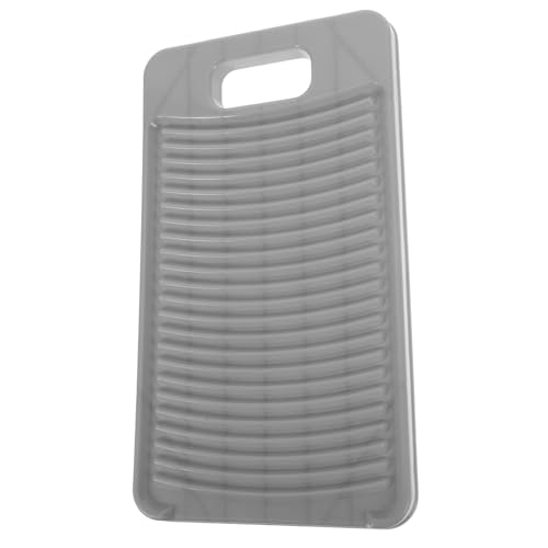 DIKACA handwäsche handwash washboard Haushaltswaschbrett Kleiderbrett Handwaschbrett Wäschetrockner Tür Planke Waschbrett zum Händewaschen hängendes Waschbrett Reise Waschbrett pp Grey von DIKACA