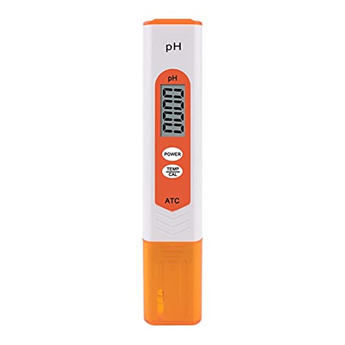 DIKAMAN Feuchtigkeitstester, PH-Meter Temperaturanzeige tragbarer pH-Wert Wasserqualität Analyzer pH-Meter pH-Teststift pH-Meter für Topfpflanzen, Garten von DIKAMAN