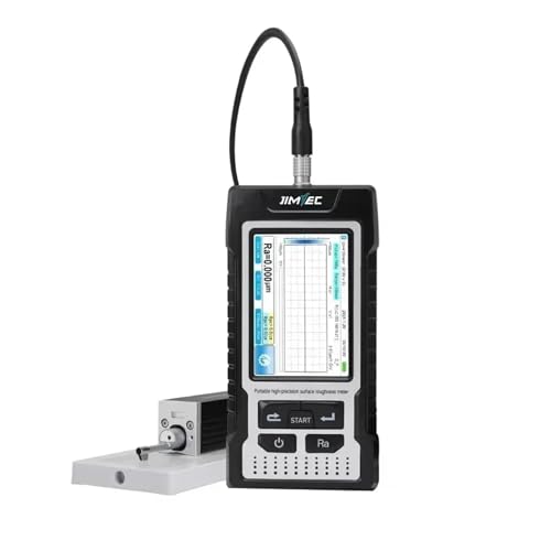 DIKAMAN Glasfaserkabeltester, 0,001 Um Präzisions-Digital-Graphit-Oberflächenrauheitsprüfer Touch 160μm Oberflächenrauheitsmessgerät Bluetooth-Daten-PC-Druckersonde Hohe Stabilität von DIKAMAN
