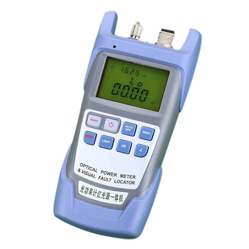 DIKAMAN Glasfaserkabeltester, 1MW Power FTTH Fiber Optic Optical Power Meter Kabeltester Hohe Stabilität von DIKAMAN