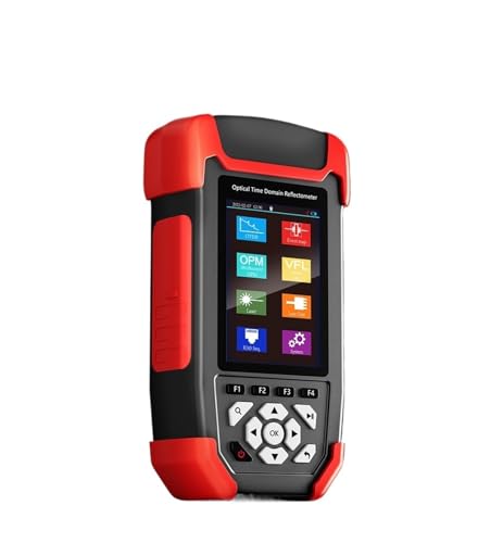DIKAMAN Glasfaserkabeltester, MINI OTDR NF-981 Glasfaser-Reflektometer Mit OPM VFL OLS Event Map Ethernet CableTester 24/22dB Glasfaser-Tester Hohe Stabilität von DIKAMAN