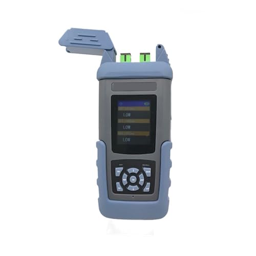 DIKAMAN Glasfaserkabeltester, ST805C PON Optischer Leistungsmesser SC/APC-Adapter Akku FTTH/FTTx Glasfaser-Testwerkzeuge 1310/1490/1550 Nm Hohe Stabilität von DIKAMAN