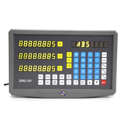 Linearencoder-Kit, 3 achsen Digital Anzeige Fräsen Drehmaschine DRO Display Zähler Bildschirm Monitor 3 Achsen Anzeige für Fräsmaschine Linearencoder-Kit, 3 achsen Digital Anzeige Fräsen Drehmaschine DRO Display Zähler Bildschirm Monitor 3 Achsen Anzeige für Fräsmaschine von DIKAMAN