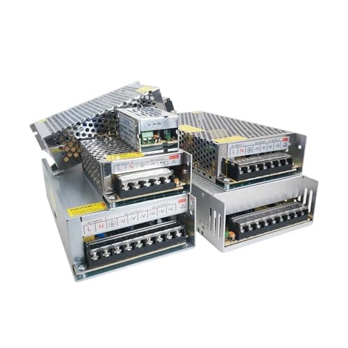 Geregeltes DC-Universal-Schaltnetzteil AC-DC-Transformator 220 bis 12 V Stromversorgung 3 V 5 V 9 V 12 V 15 V 18 V 24 V 36 V 48 V Schalt-LED-Streifen-Stromversorgungsquelle 12 24 Volt für LED-Lichtlei von DIKAMAN