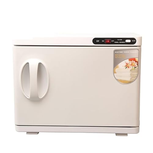 Heißer Handtuchwärmer, 2 In 1 Heißer Handtuchwärmer Professionelle 23L Große Kapazität Doppelschicht Handtuch Warm Schrank Werkzeug Desinfektor Spa Handtuch Heizung für Gesichtsbehandlungen, Friseur, von DIKAMAN