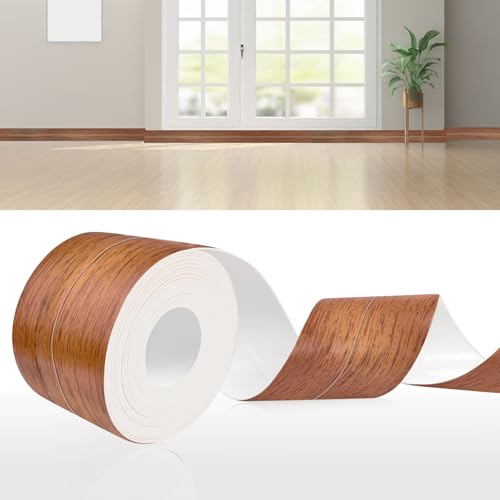 DIKARIYA Weichsockelleiste Selbstklebend Gelb Eiche, 30x30mm 12 Meter PVC Sockelleiste Selbstklebende, Weichsockelleiste Fussleisten Selbstklebend, Flexible Knickleiste für Küche Bad Badezimmer DIKARIYA Weichsockelleiste Selbstklebend Gelb Eiche, 30x30mm 12 Meter PVC Sockelleiste Selbstklebende, Weichsockelleiste Fussleisten Selbstklebend, Flexible Knickleiste für Küche Bad Badezimmer von DIKARIYA