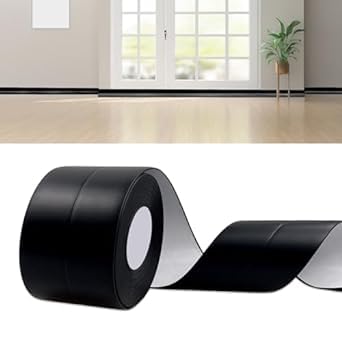 DIKARIYA Weichsockelleiste Selbstklebend Schwarz, 50x20mm 18 Meter Sockelleiste Selbstklebende, PVC Weichsockelleiste Flexibel Fussleisten Selbstklebend, Flexible Knickleiste für Küche Bad Badezimmer DIKARIYA Weichsockelleiste Selbstklebend Schwarz, 50x20mm 18 Meter Sockelleiste Selbstklebende, PVC Weichsockelleiste Flexibel Fussleisten Selbstklebend, Flexible Knickleiste für Küche Bad Badezimmer von DIKARIYA