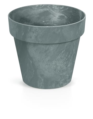 DIKEL Blumentopf Ø 20 cm, Höhe 17 cm | Übertopf in Betonoptik aus langlebigem Kunststoff, witterungs- und UV-beständig | Blumentöpfe für stilvolle Garten- und Raumgestaltung | Beton DIKEL Blumentopf Ø 20 cm, Höhe 17 cm | Übertopf in Betonoptik aus langlebigem Kunststoff, witterungs- und UV-beständig | Blumentöpfe für stilvolle Garten- und Raumgestaltung | Beton von DIKEL