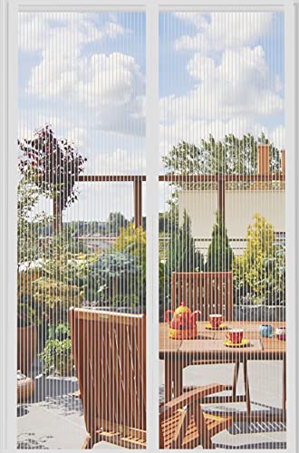 DIKER Fliegengitter Magnet Tür, Insektenschutz Magnetvorhang Balkontür 75x200cm, Fliegenvorhang Magnetisch Türe, Fliegengittertüren Ohne Bohren, Fliegenschutz Vorhang Terrassentür DIKER Fliegengitter Magnet Tür, Insektenschutz Magnetvorhang Balkontür 75x200cm, Fliegenvorhang Magnetisch Türe, Fliegengittertüren Ohne Bohren, Fliegenschutz Vorhang Terrassentür von DIKER