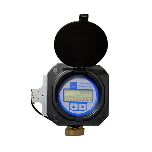 OPFVUJIKX ASW-1 Ultraschall-Durchflussmesser for Flüssigkeiten RS485/USART Kleiner Durchmesser DN15-40mm Gewindeanschluss Kupferrohr Smart Watermeter(DN25) von DIKKAC