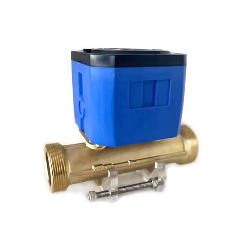 OPFVUJIKX ASW-1 Ultraschall-Flüssigkeitsdurchflussmesser, RS485/USART Kleiner Durchmesser DN15-40mm Gewindeanschluss Kupferrohr Smart Watermeter(DN32) von DIKKAC