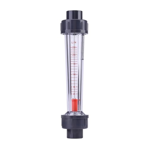 OPFVUJIKX LZS-15 25-250L/H Flow Meter Plastic Tube Type Water Rotameter Liquid Clear Flowmeter Measuring Tools for Chemical Light for DN15 OPFVUJIKX LZS-15 25-250L/H Flow Meter Plastic Tube Type Water Rotameter Liquid Clear Flowmeter Measuring Tools for Chemical Light for DN15 von DIKKAC