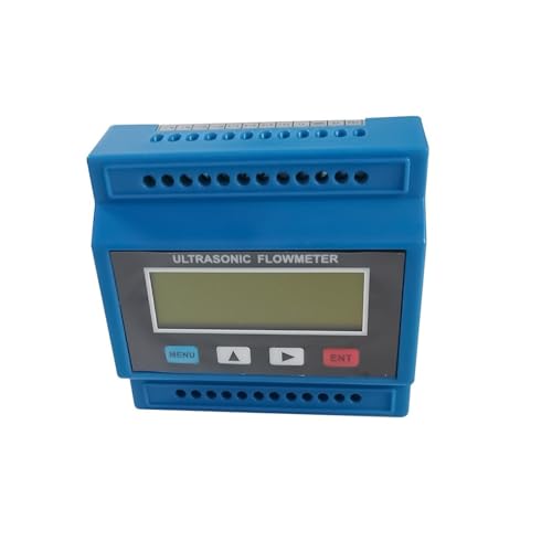 OPFVUJIKX TUF-2000M Ultraschall-Wasserdurchflussmesser, TS-2/TM-1/TL-1 Wandler Digitaler Flüssigkeitsdurchflussmesser for Metall- oder PVC-Kunststoffrohre(Host TS-2-HT TM-1-HT) von DIKKAC