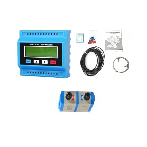 OPFVUJIKX TUF-2000M Water Flow Meter TS-2(DN15~DN100) TM-1 TL-1-HT(-30~160℃) High-TEM Ultrasonic Module Sensor Digital Liquid Flowmeter(Host Plus TM-1) von DIKKAC