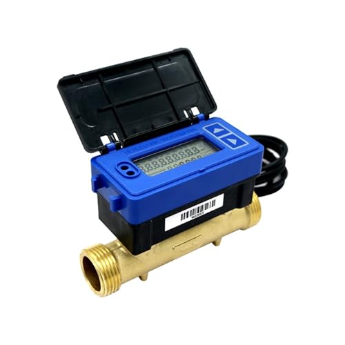 OPFVUJIKX Ultraschall-Fernübertragungs-Durchflussmesser, Wasserzähler, Home-Timing, quantitativer intelligenter Fernübertragungs-Wasserzähler(DN15) von DIKKAC