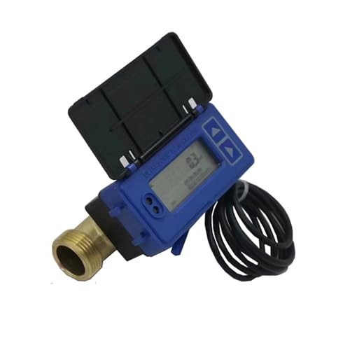 OPFVUJIKX Ultraschall-Wasserzähler for die landwirtschaftliche Bewässerung, Kupferrohr mit kleinem Durchmesser und Gewindeanschluss Intellint Ultraschall-Durchflussmesser(DN32mm) von DIKKAC