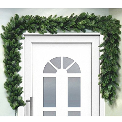DILUMA | Weihnachtsgirlande 270 cm Voll-PE Tannengirlande Spritzguss Tannenzweig Girlande Weihnachtsdeko wie echt DILUMA | Weihnachtsgirlande 270 cm Voll-PE Tannengirlande Spritzguss Tannenzweig Girlande Weihnachtsdeko wie echt von DILUMA