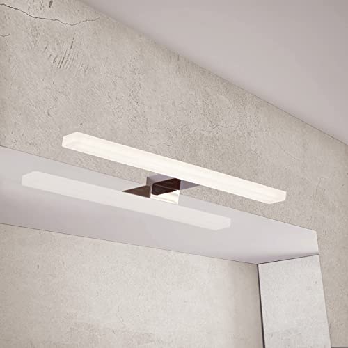 DILUMEN Spiegellampe Badezimmer,5w 600lm 30cm,Badezimmerlampe Wand,Spiegelleuchte Bad Warmweiß 3000K,Led Badleuchte 230v IP44 Spiegel Lampe Bad Wasserdicht(30cm-3000K) von DILUMEN