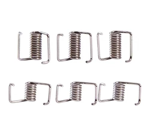 10 Stück 3D-Drucker-Zubehör, Riemeneinstellung, Torsionsfeder, Synchronriemen-Verriegelungsfeder, 6 mm, 10 mm, Riemen-Torsionsfeder(6mm) von DIMEIYAN