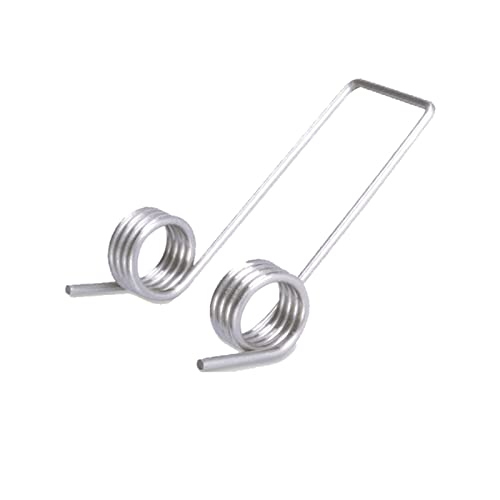 2Pcs Mülleimer Einstellbare Draht Durchmesser 1mm Doppel Torsion Feder Edelstahl Torsion Feder von DIMEIYAN