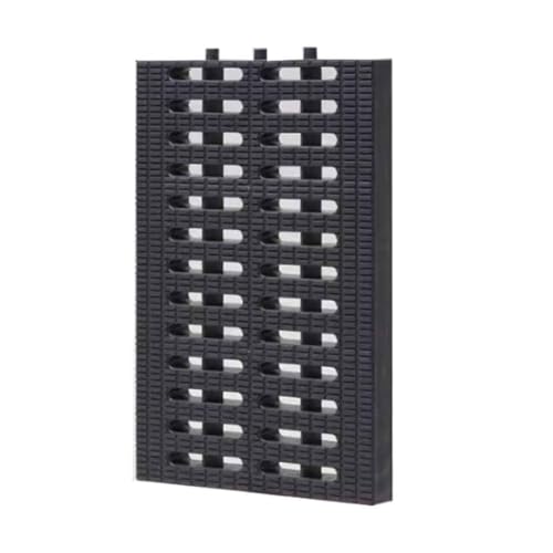 DIMEIYAN Entwässerungskanal, Außenablaufabdeckung, Außenrinnen-Entwässerungsgitter, Grabenplatte mit Abdeckung for effizientes Wassermanagement(Black,30 * 30 * 2.5cm) von DIMEIYAN