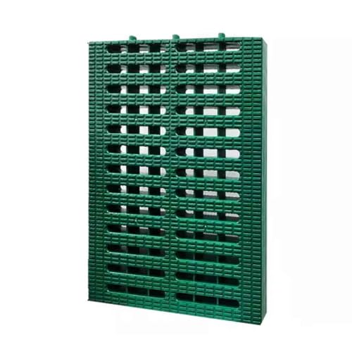 DIMEIYAN Entwässerungskanal, Außenablaufabdeckung, Außenrinnen-Entwässerungsgitter, Grabenplatte mit Abdeckung for effizientes Wassermanagement(Green,20 * 30 * 2.5cm) von DIMEIYAN