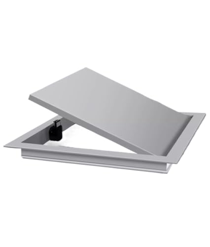 Inspektionsluke, Push-to-Open-Zugangsplatte, magnetische Zugangstür, Servicelochabdeckung für Sanitär/Strom/Heizung (45 x 70 cm) von DIMEIYAN
