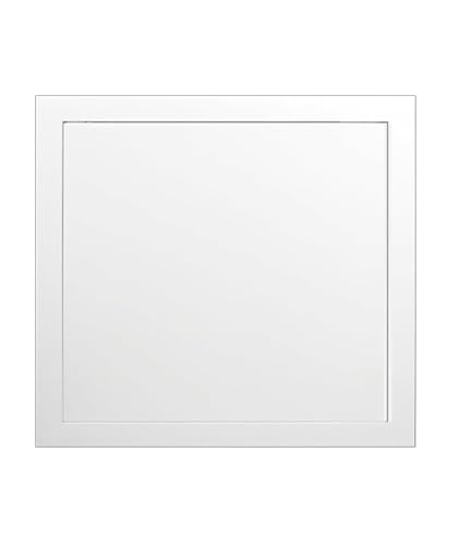 Inspektionsluke, magnetische Zugangstür, Wandlochabdeckungstüren, Aluminiumlegierung, unsichtbare Installationsplatte (Milch, 700 x 700 mm) von DIMEIYAN
