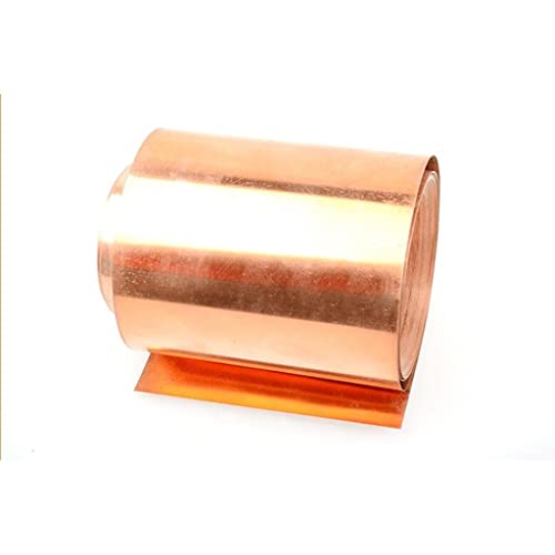Metallfolienplatte, dünne Folienplatte, Kupferblechplatte, for DIY-Kupfer-Cu-Metallblechfolienplatte(Size:0.2x50x1000mm) von DIMEIYAN