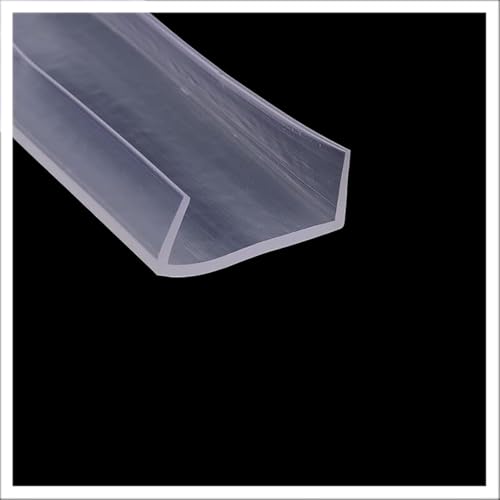 U-förmige Gummidichtung, 1 m, durchscheinender Gummi-Wetterstreifen, Dichtungsstreifen, leicht zu schneiden, zur Restaurierung von Möbeln in Schränken (15 mm x 39 mm) von DIMEIYAN