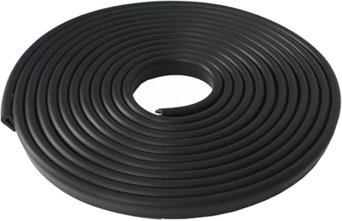 U-förmige Gummidichtung, U-förmige Gummikanalkanten-Gummidichtung for einfache DIY-Kantenreparaturen (3,28 Fuß)(11mm X 5mm) von DIMEIYAN