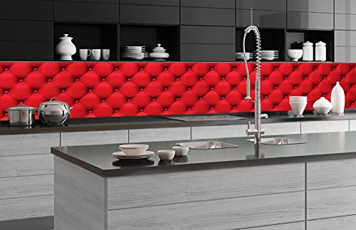 DIMEX Küchenrückwand Folie selbstklebend Chesterfield | Klebefolie - Dekofolie - Spritzschutz für Küche | Made in EU - 350 cm x 60 cm von DIMEX